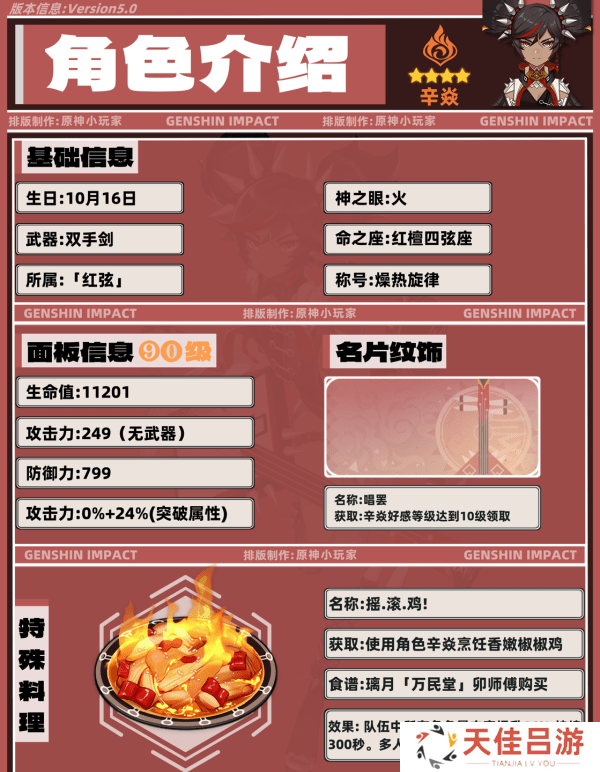 原神5.0辛焱如何培养 辛焱武器圣遗物怎么选[多图]图片2