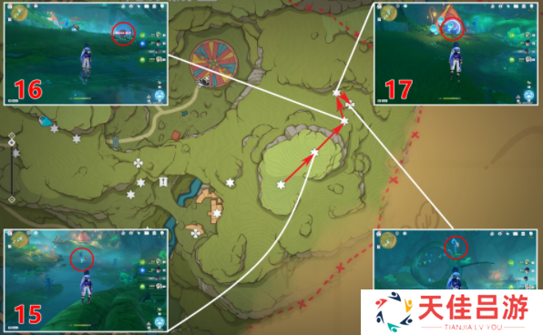 原神隐众游园南礼券在哪里收集 隐众游园南礼券位置汇总攻略[多图]图片6